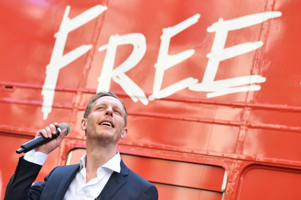 Laurence Fox is leader of the Reclaim Party, which commissioned the report titled In Protection of Freedom of Speech