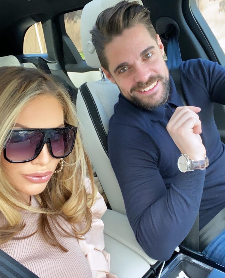 Amy split from her boyfriend Tim a few weeks ago