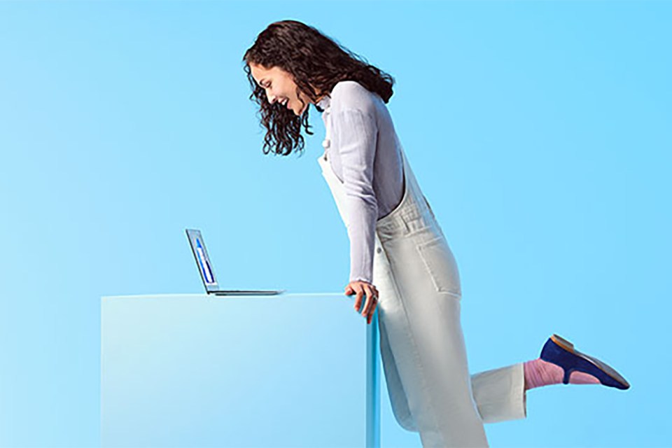 You could be as happy as this Microsoft stock photo model with Windows 11