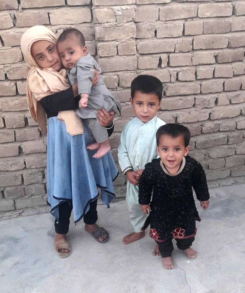 Safe at last, Asia and Tawid with their sibling