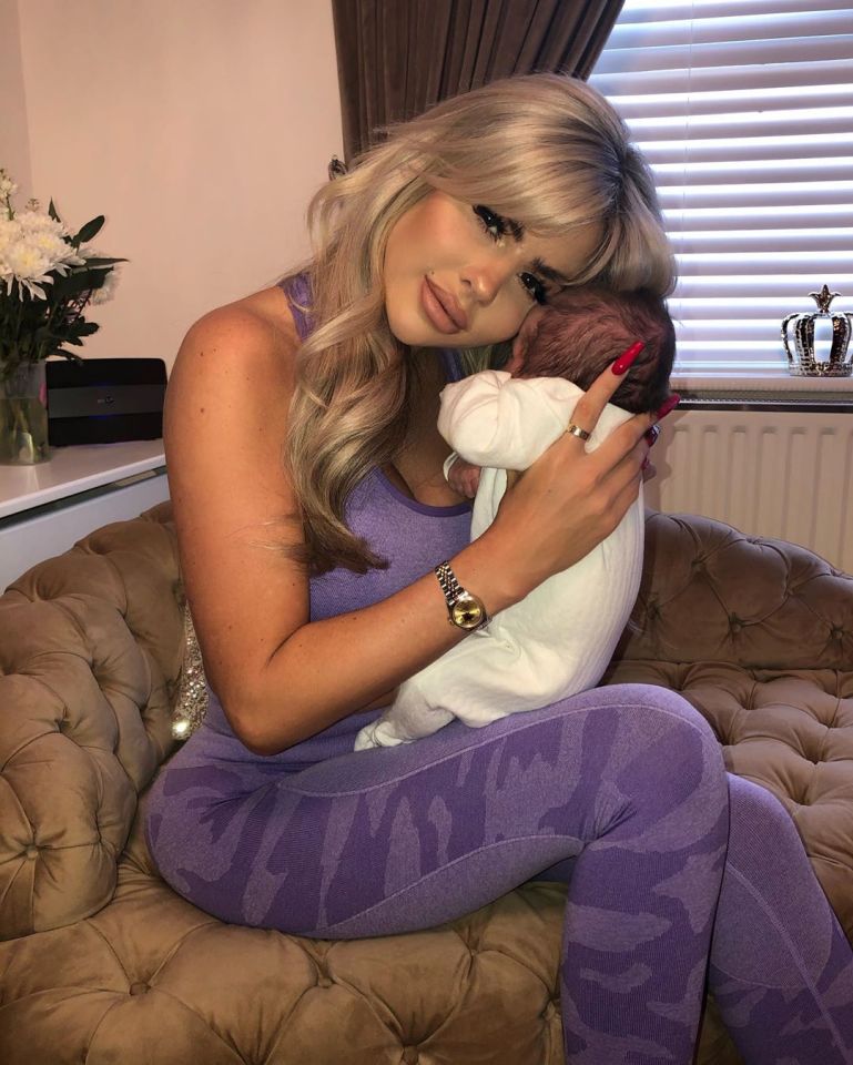 Hannah Elizabeth gave birth in 2019