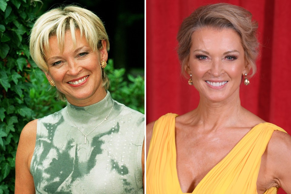  Soap veteran Gillian Taylforth played Jackie
