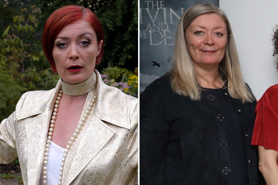  Alison Newman played agent-turned-chairwoman Hazel