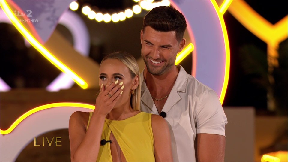 Millie and Liam won Love Island 2021