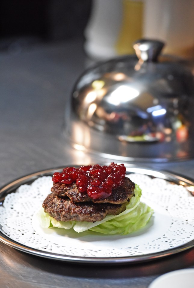 Fit for a Queen: The 'Ma'amburger' has been created based on the Queen's burger preferences