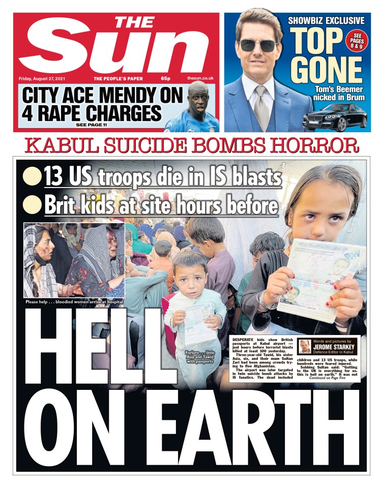 How we reported the story in Friday's newspaper