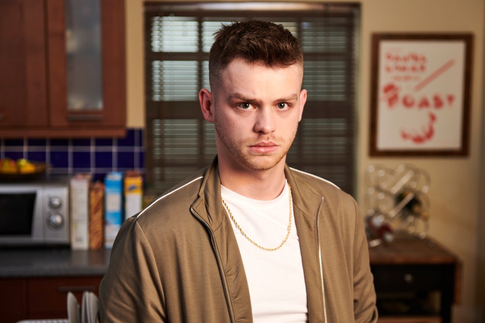 Connor as Jordan Price in Hollyoaks