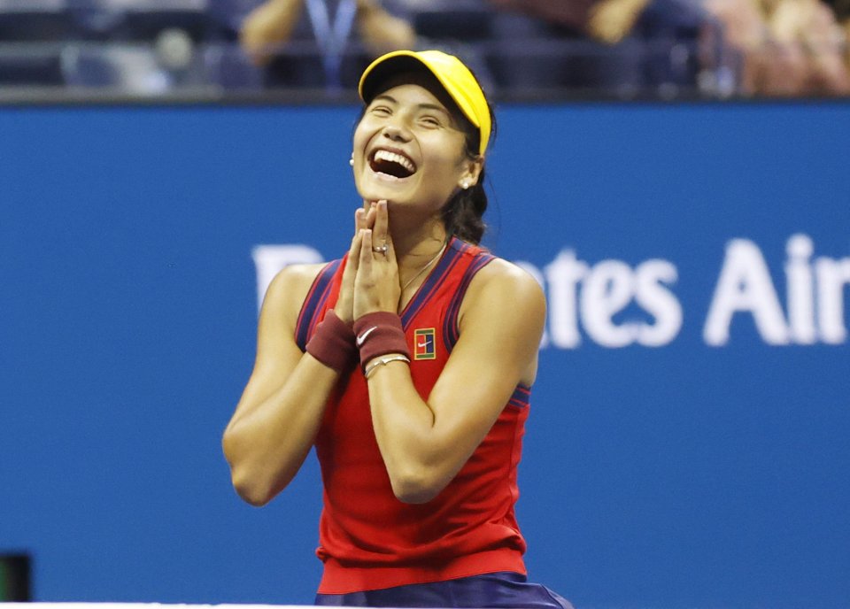 Emma Raducanu has reached the US Open final at Flushing Meadows