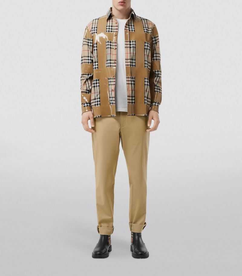 Burberry Slim-Fit Cotton Chinos