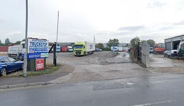 The fuel was allegedly stolen from the Portsmouth truck stop