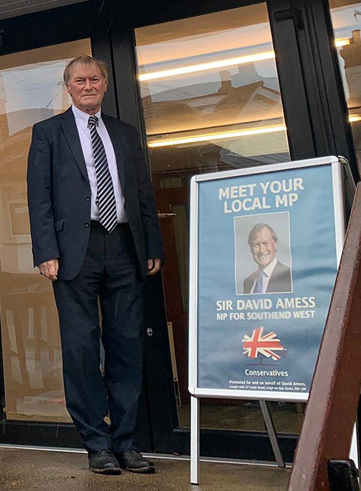 Sir David was the Mp for Southend West