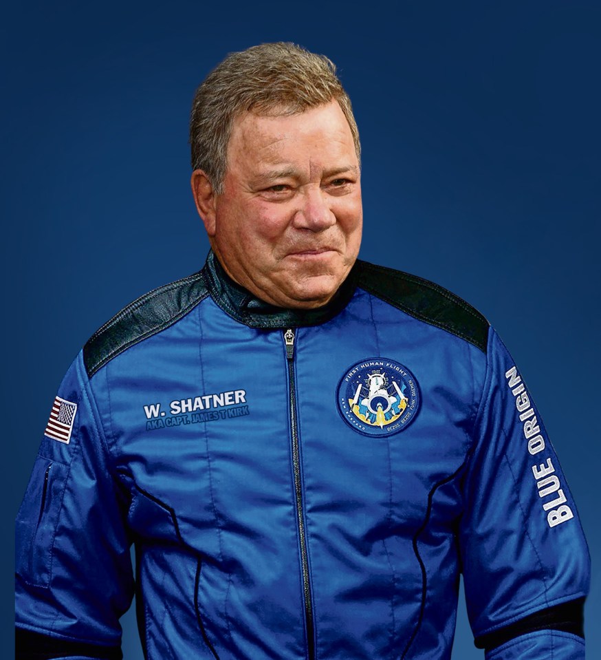 William Shatner is set to be launched into space – and will become the world’s oldest astronaut