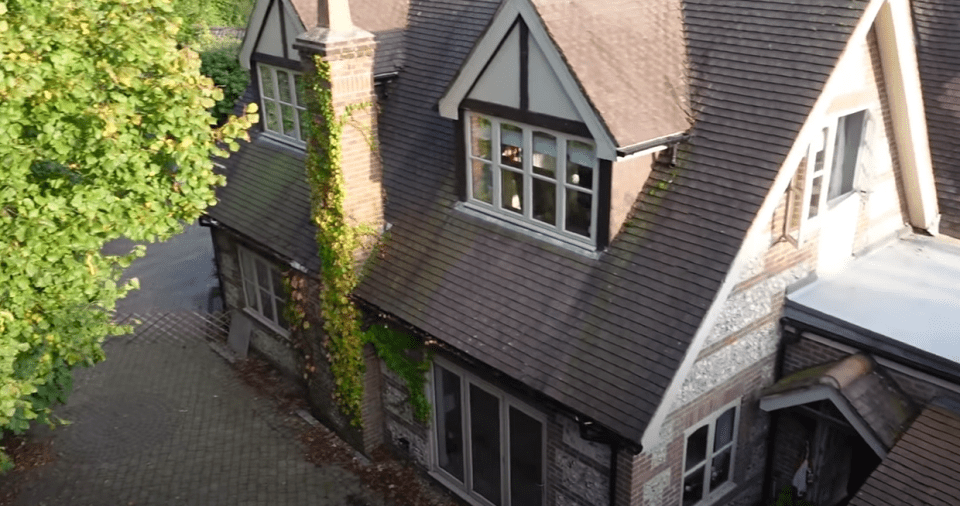 Lucinda Strafford's family home is impressive