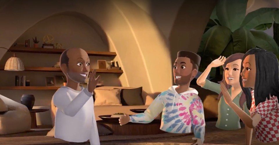 Hang out with pals in your virtual Facebook house