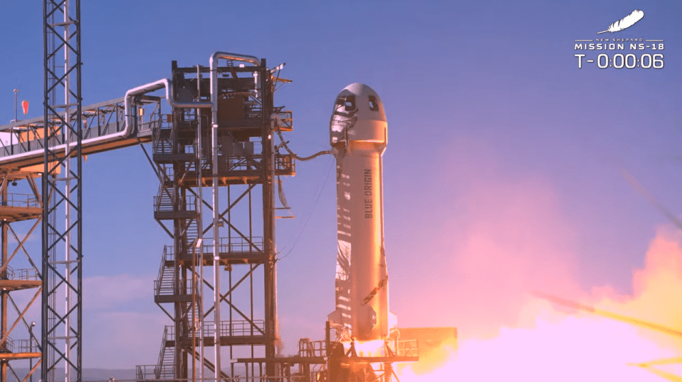 William Shatner has launched to space aboard a Blue Origin rocket
