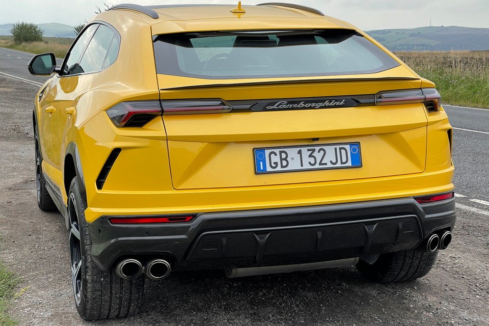 This is a supercar scaled up for practicality – and packed with more tech than the Huracan has room for