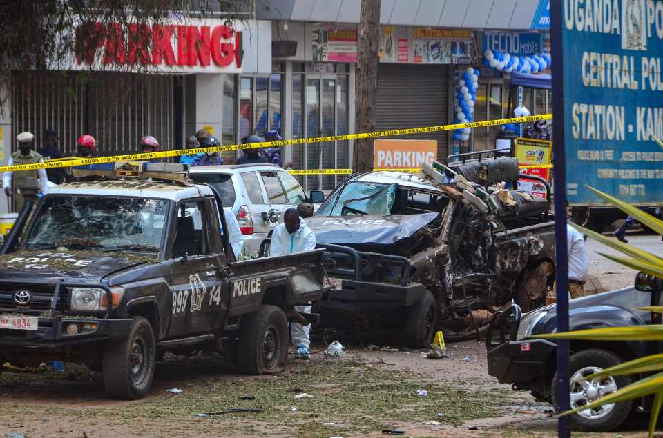 Islamic state claimed responsibility for a deadly attack in Uganda's capital on Tuesday