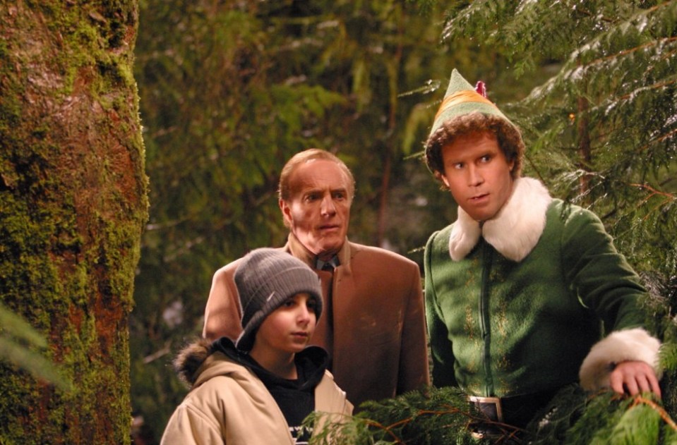 Buddy Hobbs, his father Walter Hobbs, and Michael Hobbs in a forest scene.