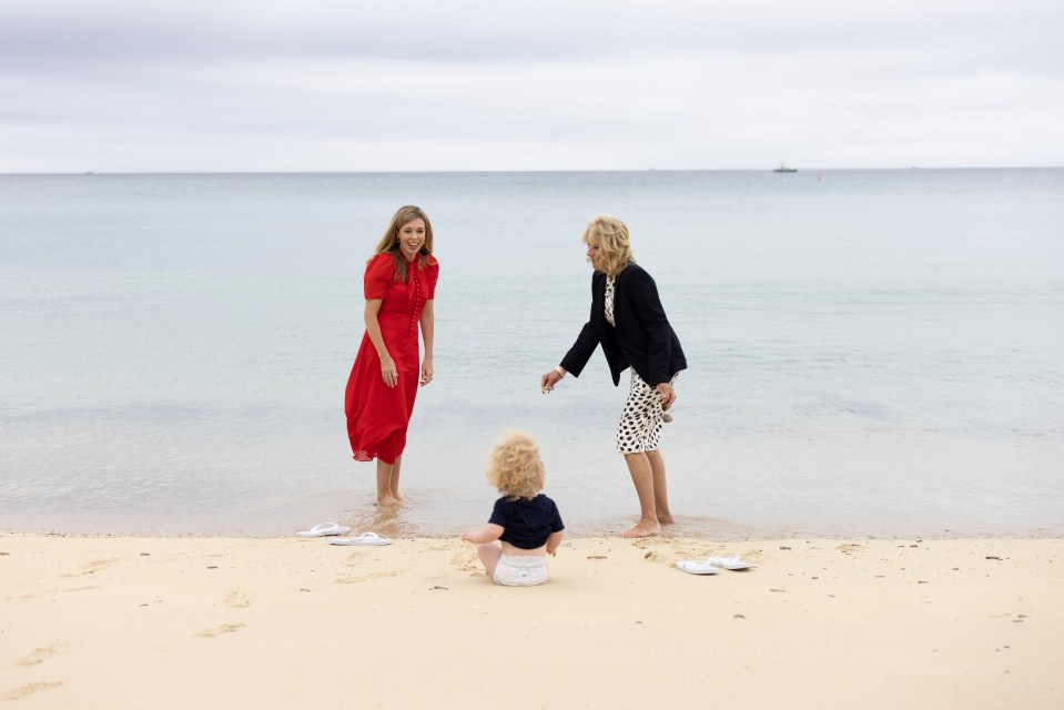 Adorable Wilf stole the show at the G7 summit in Cornwall