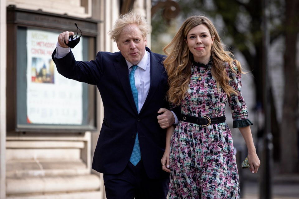 The couple on the way to vote in the local elections earlier this year