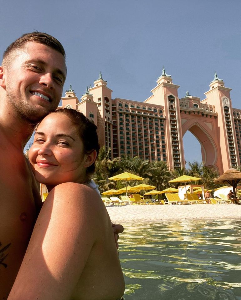 The couple jetted off for some sunshine without their kids