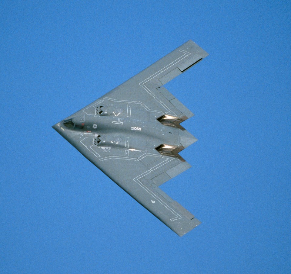 The B-2 Spirit costs the US airforce $2billion per unit and can fly nearly undetected