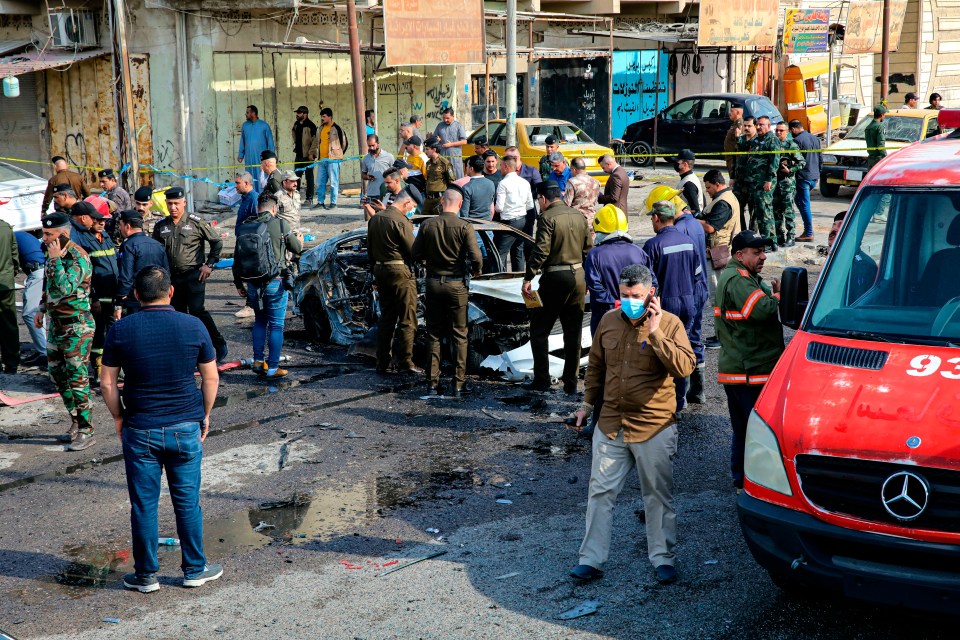 The attack is thought to be carried out by Islamic State