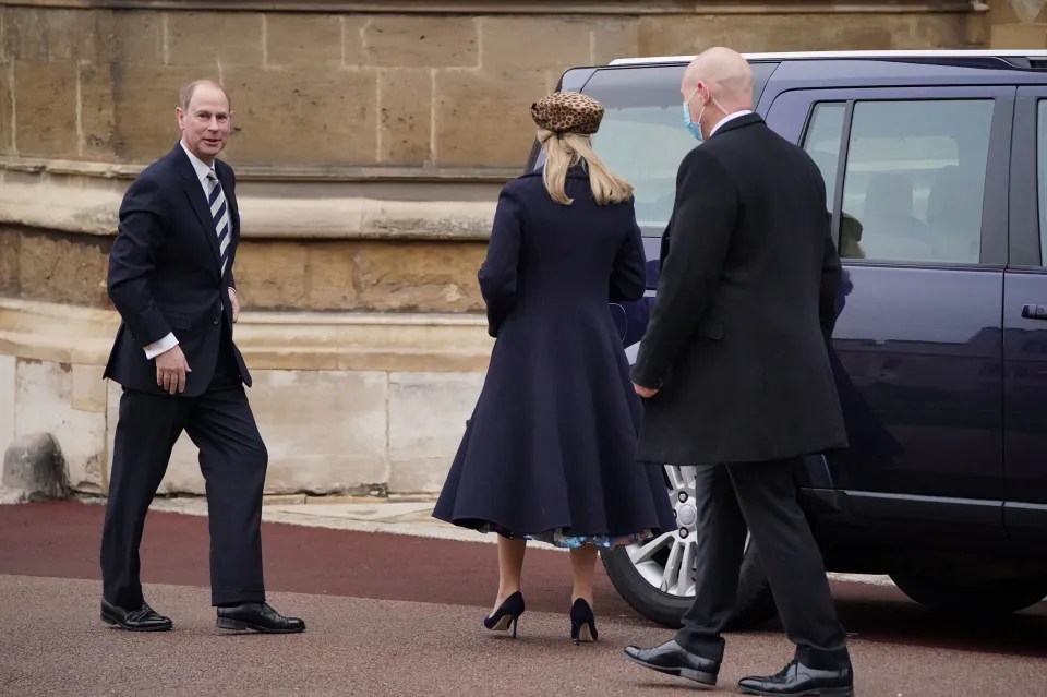Prince Edward was also at Windsor