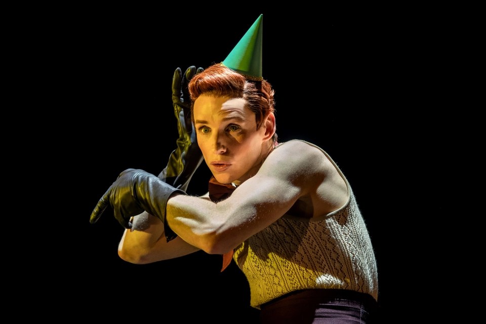 Eddie Redmayne is perfect as the creepy Emcee who narrates the show