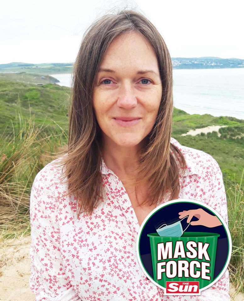 Tamsin Floyd says: 'I’d really recommend people getting out there and picking up rubbish — we can all do our bit'