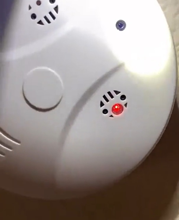Always check any suspicious devices or holes that are facing the shower, dressing area or the bed