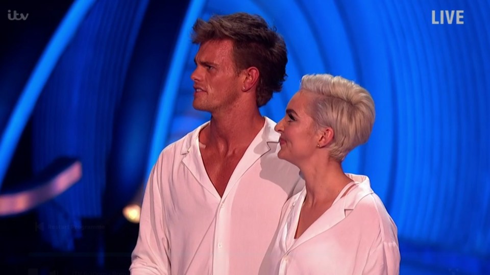 Regan and Karina scored the highest score of the series so far
