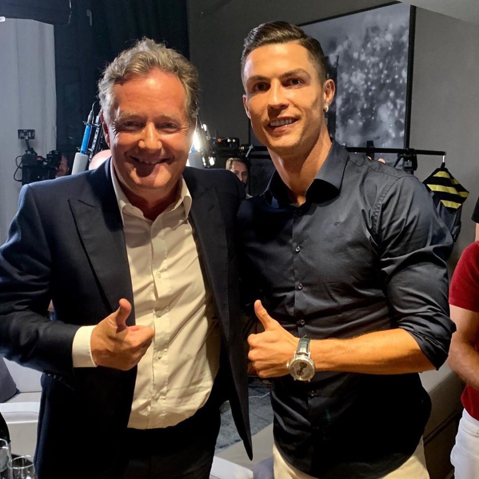 Cristiano Ronaldo took Piers for his best ever dinner