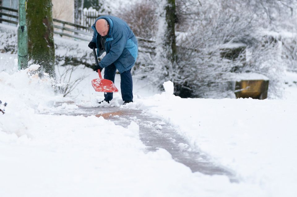 Snow is predicted for the Northeast and Scotland this week