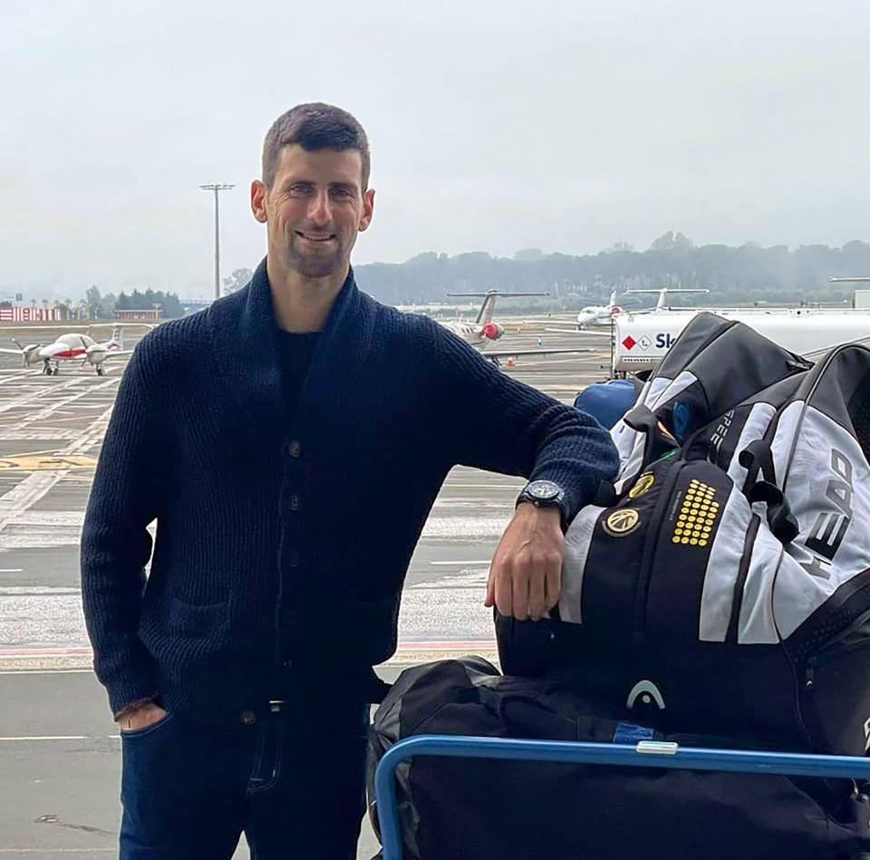 Novak Djokovic tested positive for the virus on December 16