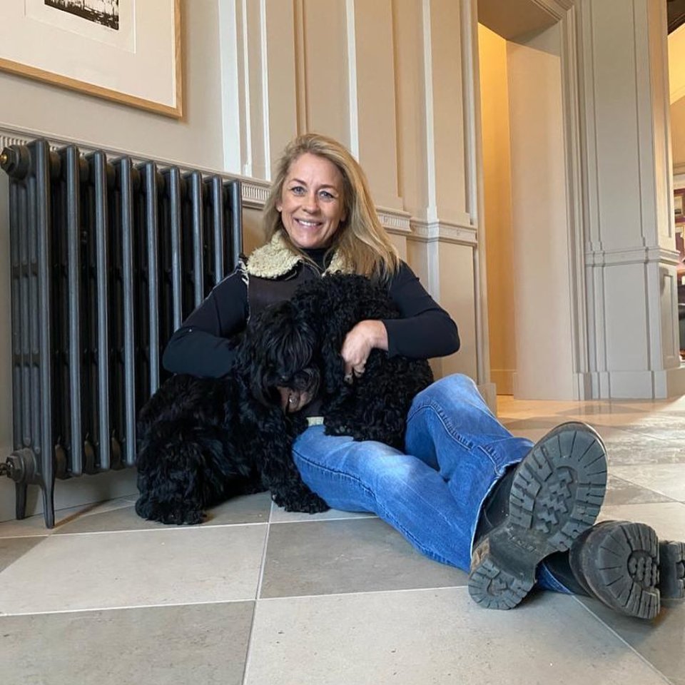 Sarah Beeny has given fans a glimpse inside her Somerset home