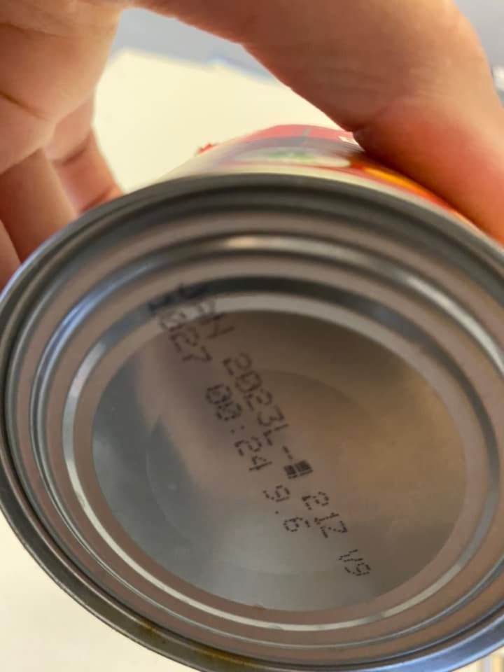 The mum noted the expiry date was January 2023