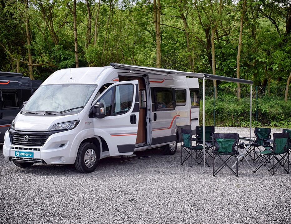 A motorhome, fitted with all the mod cons, is the perfect way to explore the Cotswolds with the family