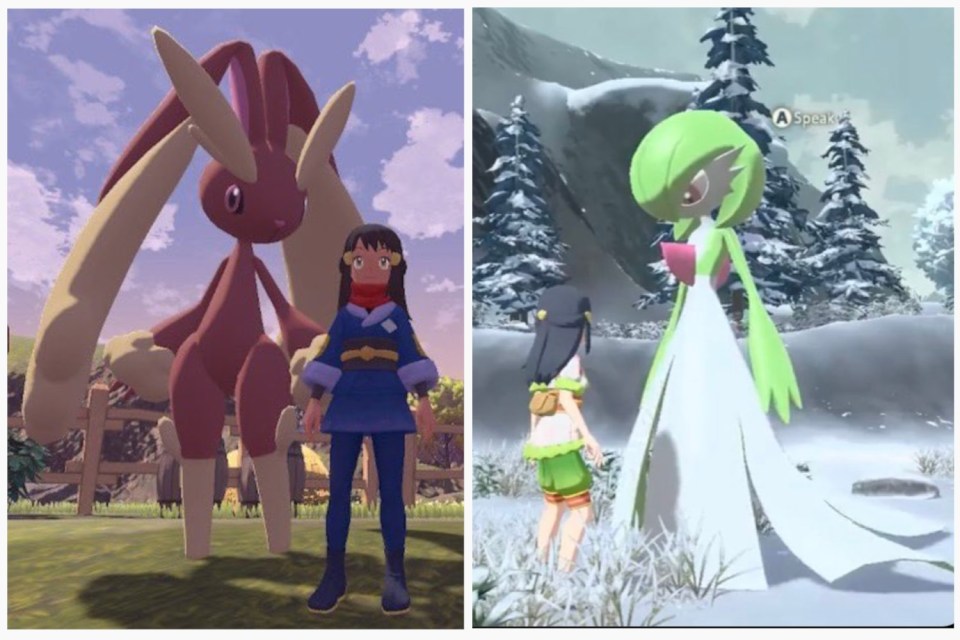 Lopunny and Gardevoir are proving a little too popular with fans because of their design