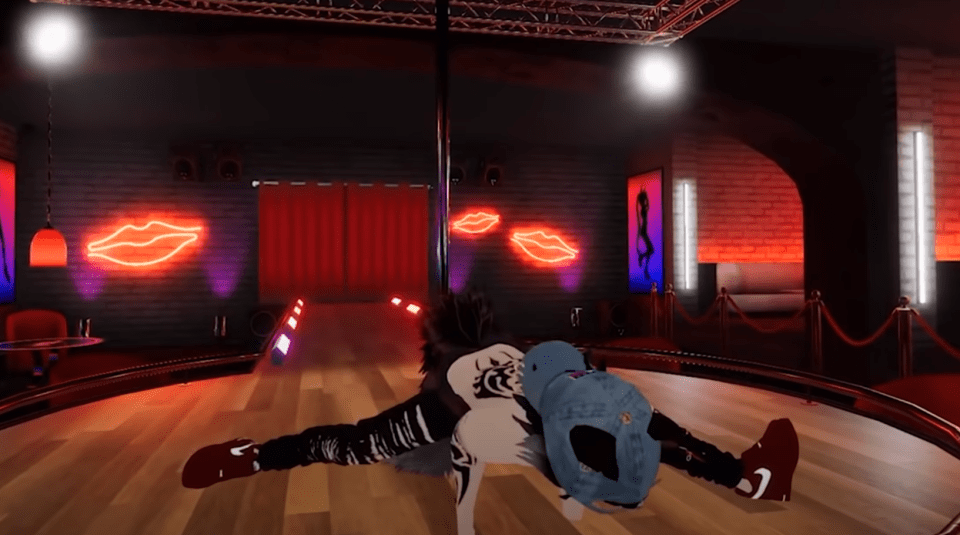 There are apparently no age checks to get on VRChat, an app accessible through the popular Oculus virtual reality headsets