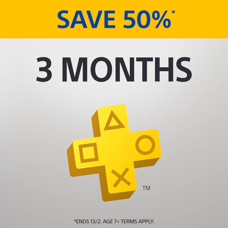PS Plus price slashed to just £3.33 per month with this 3-month membership deal