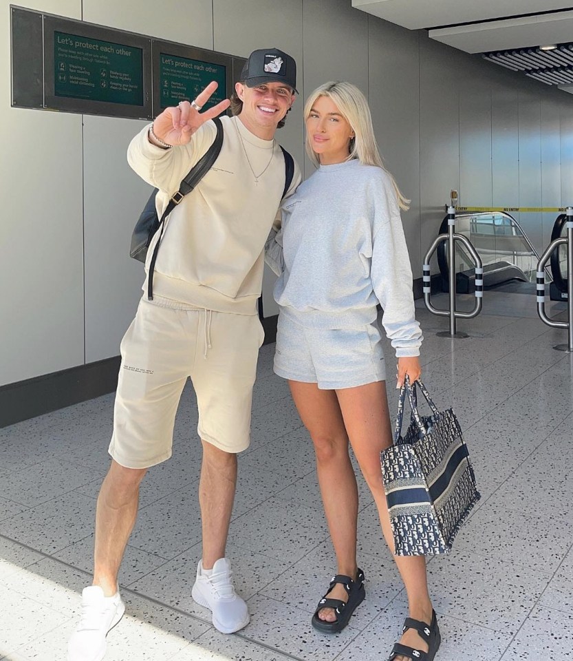 Last summer, Gallagher and Kennedy enjoyed a break away in Portugal