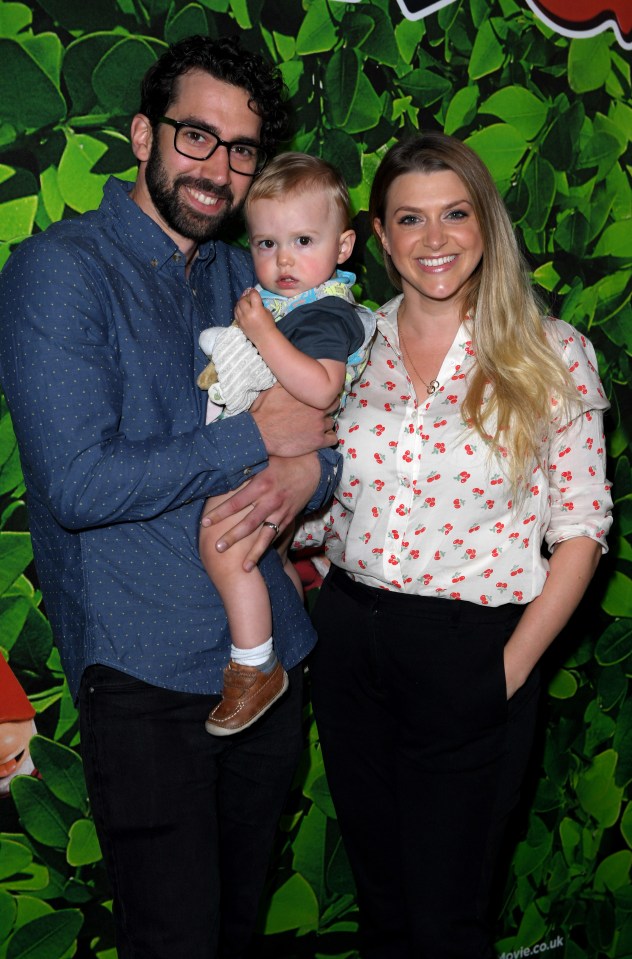Anna Williamson with her husband of seven years, Alex Di Pasquale