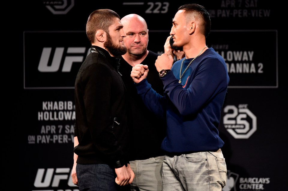 Khabib Nurmagomedov was supposed to fight Max Holloway in 2018