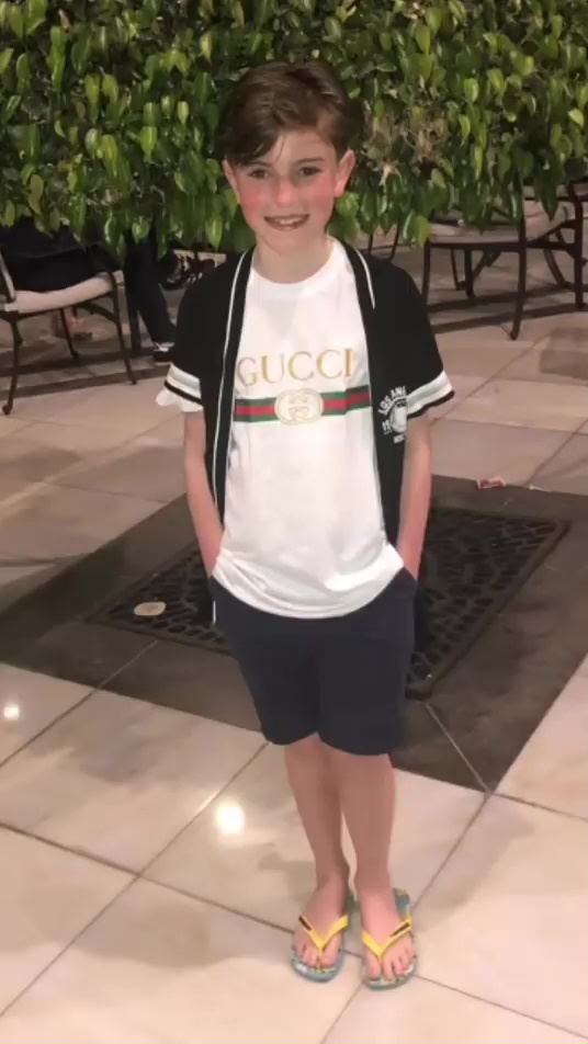 Hayden is the son of Gemma's brother Russell