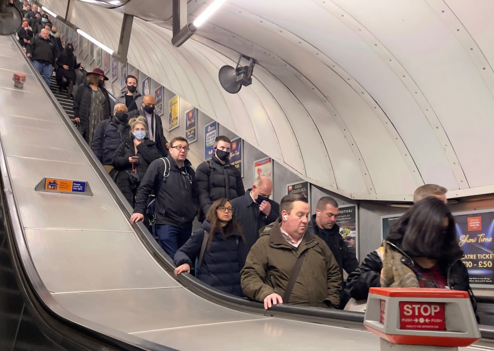 Tube workers will walkout for two 24-hour periods next week
