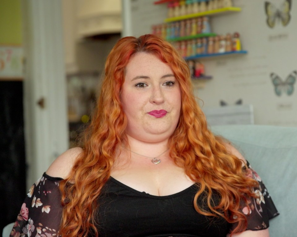 Bex had her Tinder account deleted after she reported a user for raping her