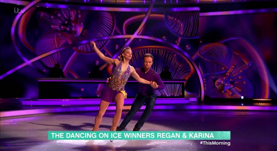 Kimberly placed third on the show - meaning she couldn't dance the Bolero