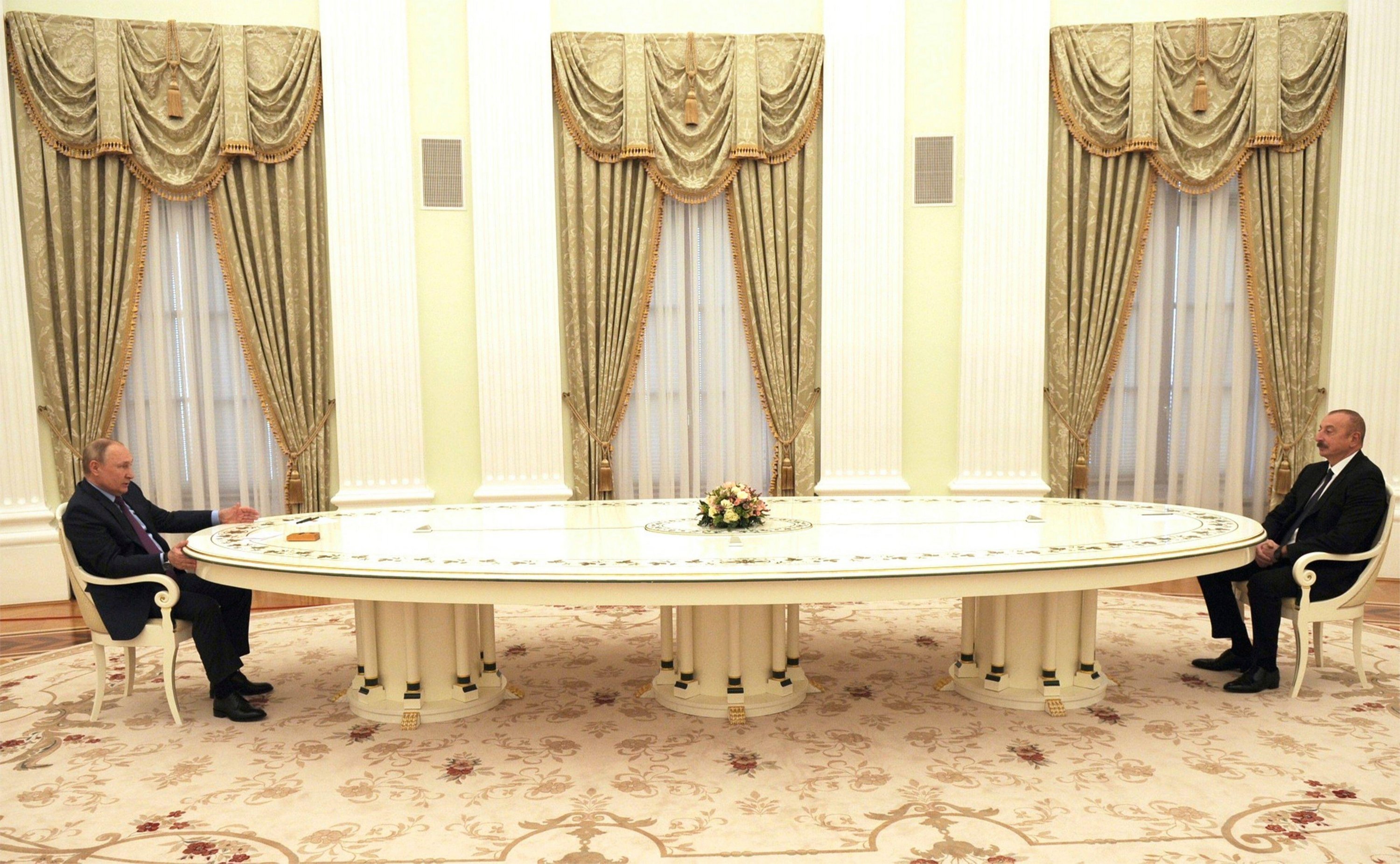 The Russian leader has appeared isolated