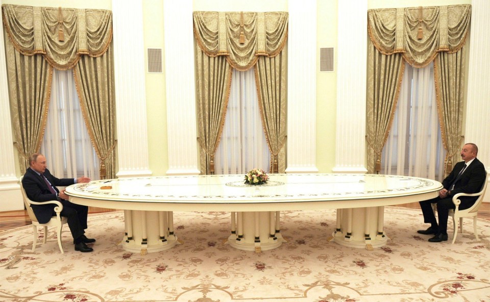 The Russian leader has appeared isolated